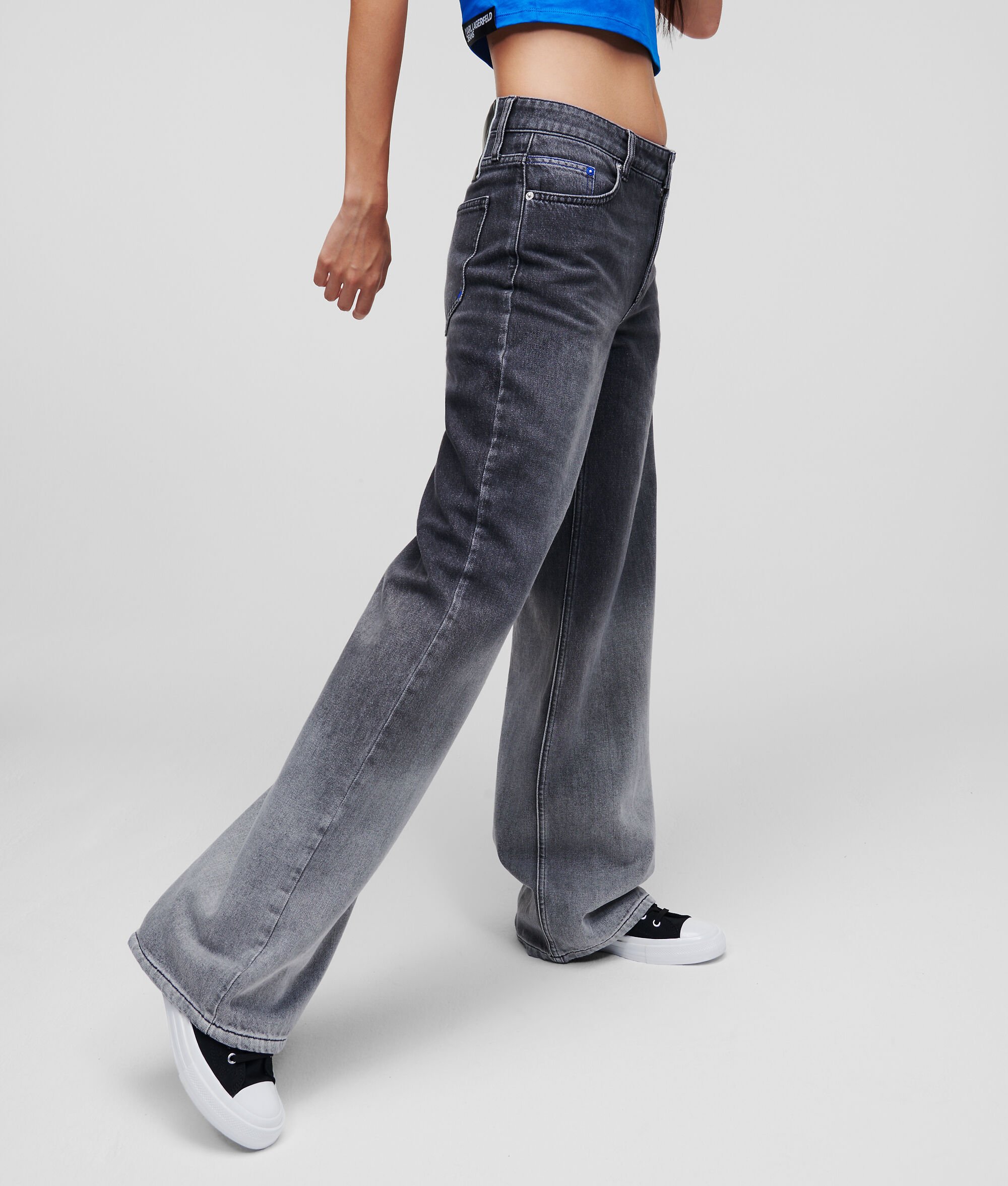 (image for) Durable KLJ MID-RISE RELAXED OMBRÉ JEANS